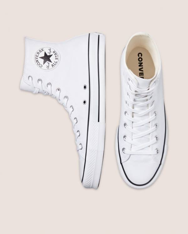 Converse Chuck Taylor All Star Lift X Visoke Superge Bela | CV-759WMS