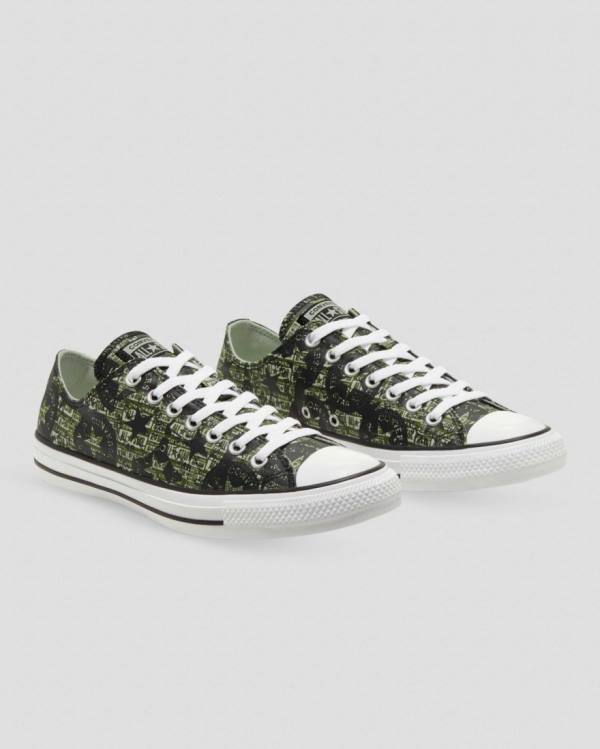 Converse Chuck Taylor All Star Logo Replay Nizke Superge Črna | CV-756JRC