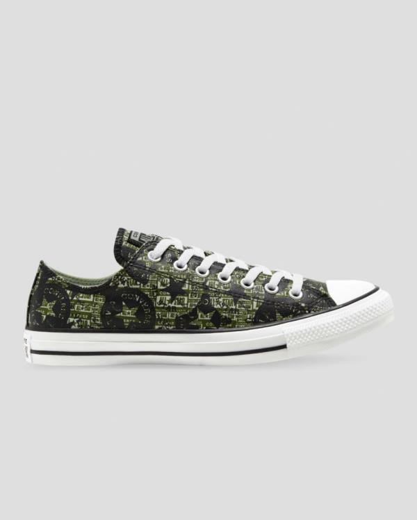 Converse Chuck Taylor All Star Logo Replay Nizke Superge Črna | CV-756JRC