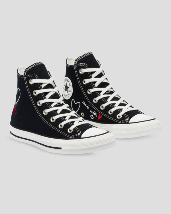 Converse Chuck Taylor All Star Love Thread Visoke Superge Črna | CV-149HTK