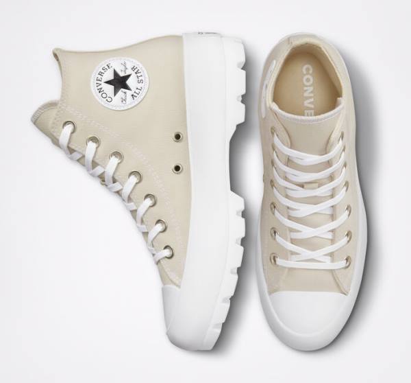 Converse Chuck Taylor All Star Lugged Seasonal Color Visoke Superge Rjav / Bela / Črna | CV-598BRX