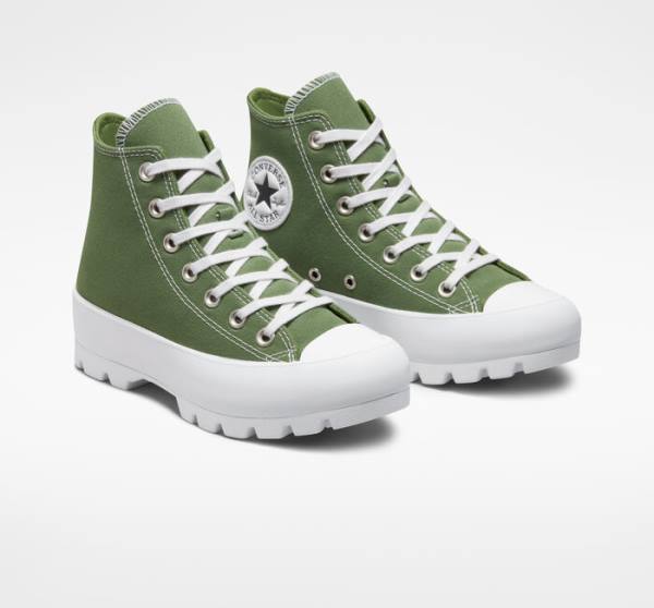 Converse Chuck Taylor All Star Lugged Seasonal Color Visoke Superge Bela / Črna | CV-617CRD