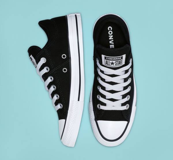 Converse Chuck Taylor All Star Madison Nizke Superge Črna / Bela | CV-698JQR