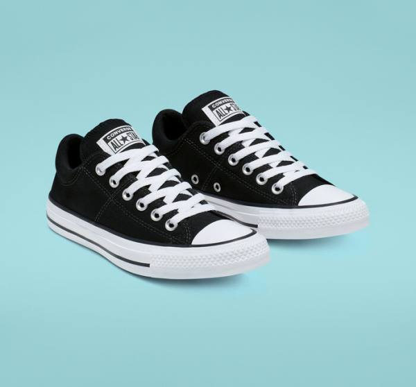 Converse Chuck Taylor All Star Madison Nizke Superge Črna / Bela | CV-698JQR