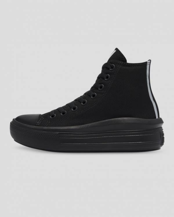 Converse Chuck Taylor All Star Move Festival Platform Visoke Superge Črna | CV-176WXB