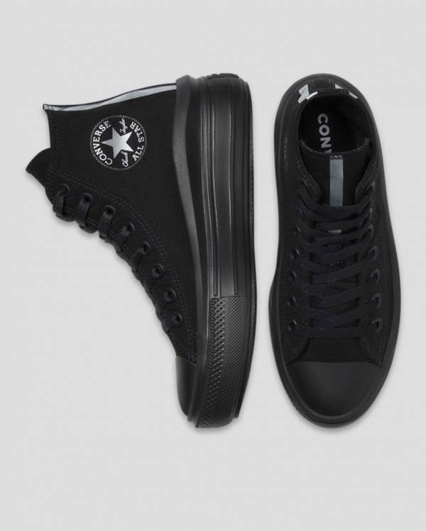 Converse Chuck Taylor All Star Move Festival Platform Visoke Superge Črna | CV-176WXB