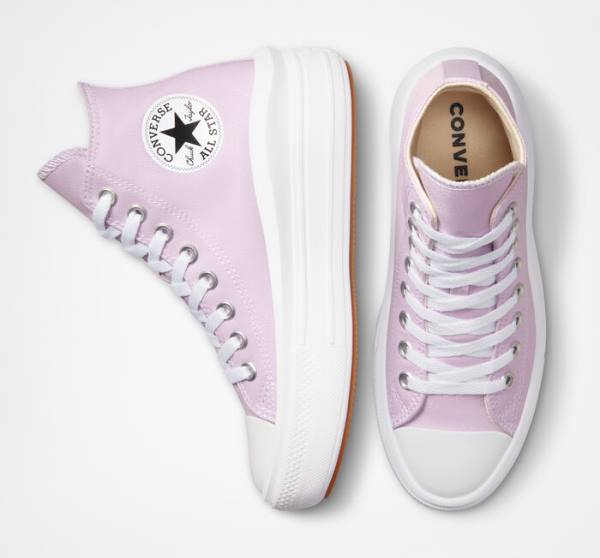 Converse Chuck Taylor All Star Move Platform Seasonal Color Visoke Superge Bela / Bela | CV-192GMA