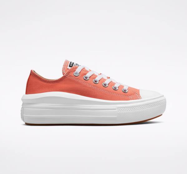 Converse Chuck Taylor All Star Move Platform Seasonal Color Nizke Superge Bela / Bela | CV-795DQO