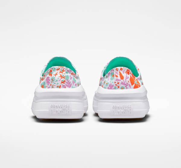 Converse Chuck Taylor All Star Move Platform Paper Floral Nizke Superge Bela / Svetloba | CV-923SPN