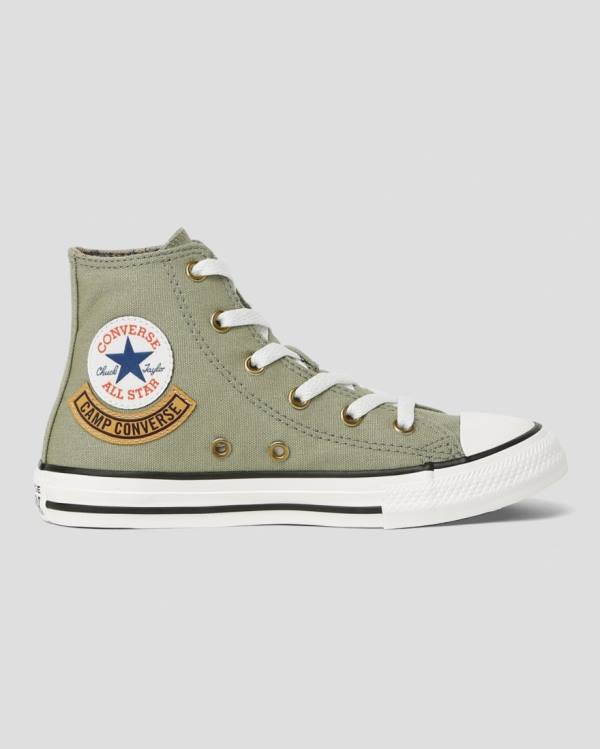 Converse Chuck Taylor All Star Pocket Camp Visoke Superge Zelena | CV-563KMC