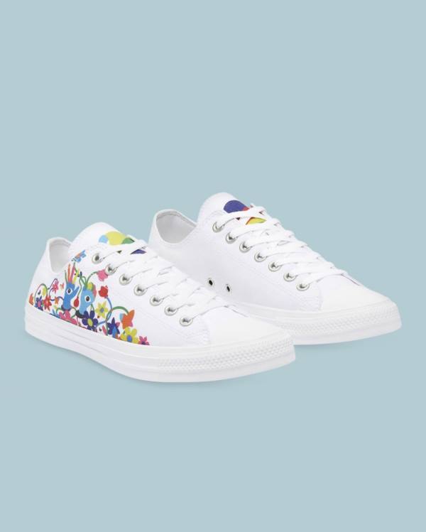 Converse Chuck Taylor All Star Pride Nizke Superge Bela | CV-175CRO