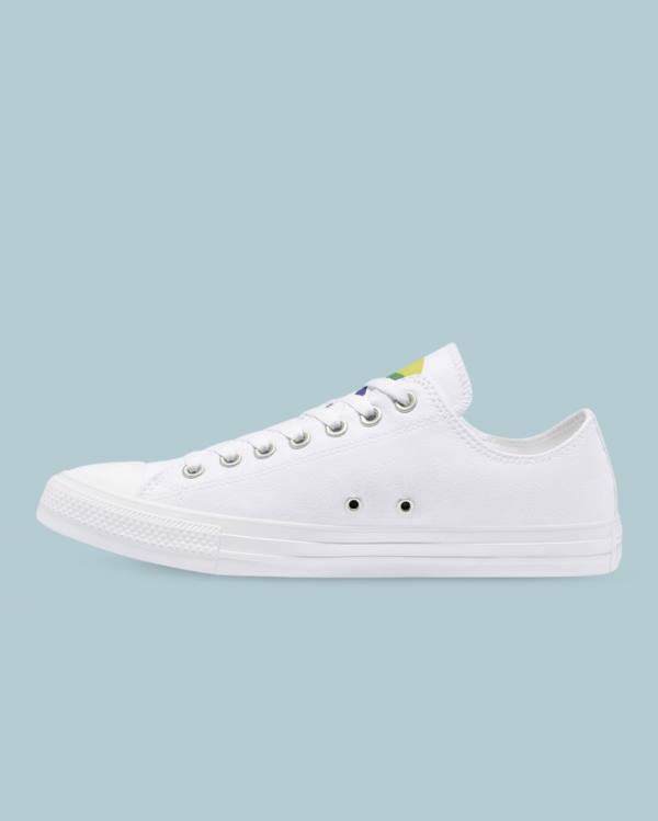 Converse Chuck Taylor All Star Pride Nizke Superge Bela | CV-175CRO