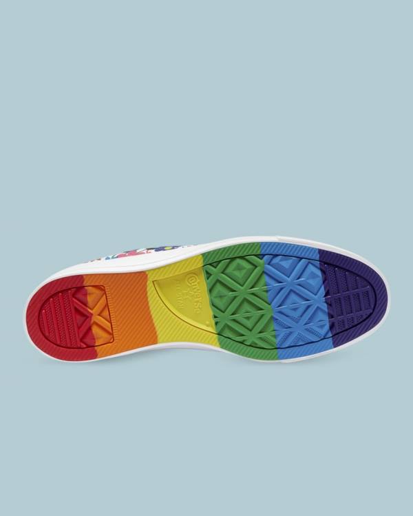 Converse Chuck Taylor All Star Pride Nizke Superge Bela | CV-175CRO