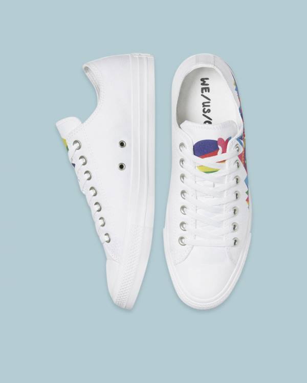 Converse Chuck Taylor All Star Pride Nizke Superge Bela | CV-175CRO