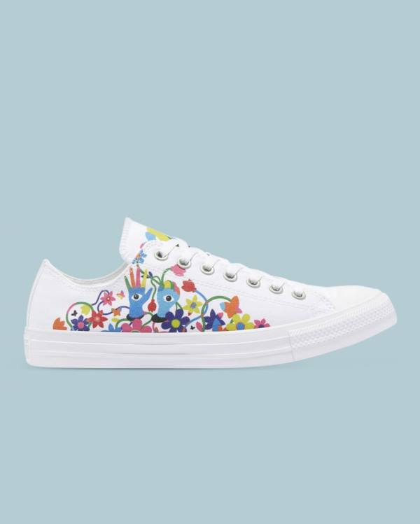 Converse Chuck Taylor All Star Pride Nizke Superge Bela | CV-175CRO