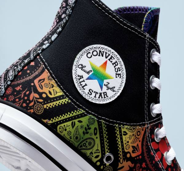 Converse Chuck Taylor All Star Pride Visoke Superge Črna / Rdeča | CV-849ULN