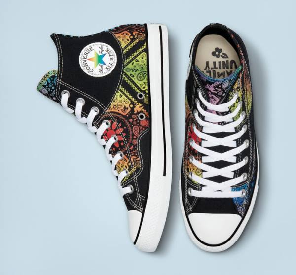 Converse Chuck Taylor All Star Pride Visoke Superge Črna / Rdeča | CV-849ULN