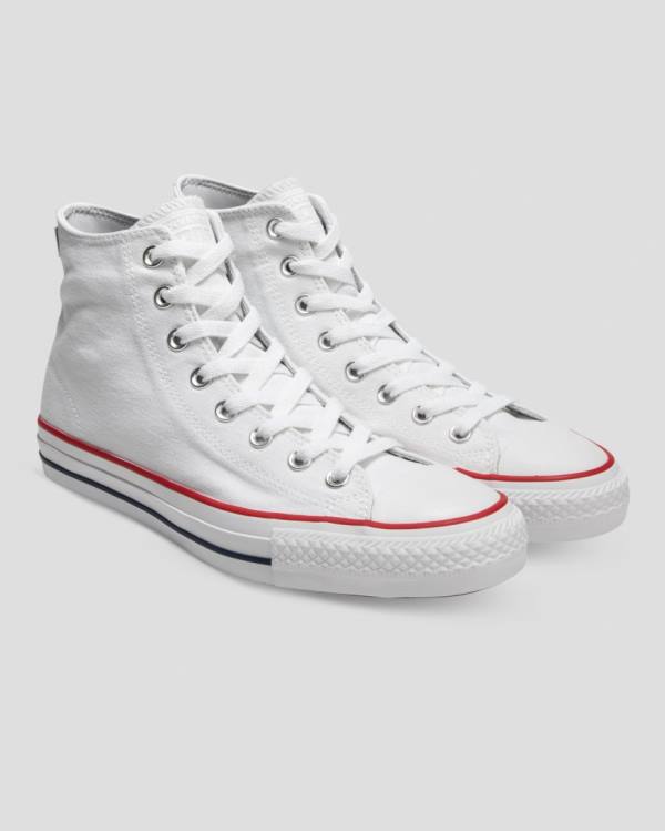 Converse Chuck Taylor All Star Pro Canvas Visoke Superge Bela | CV-153YPD