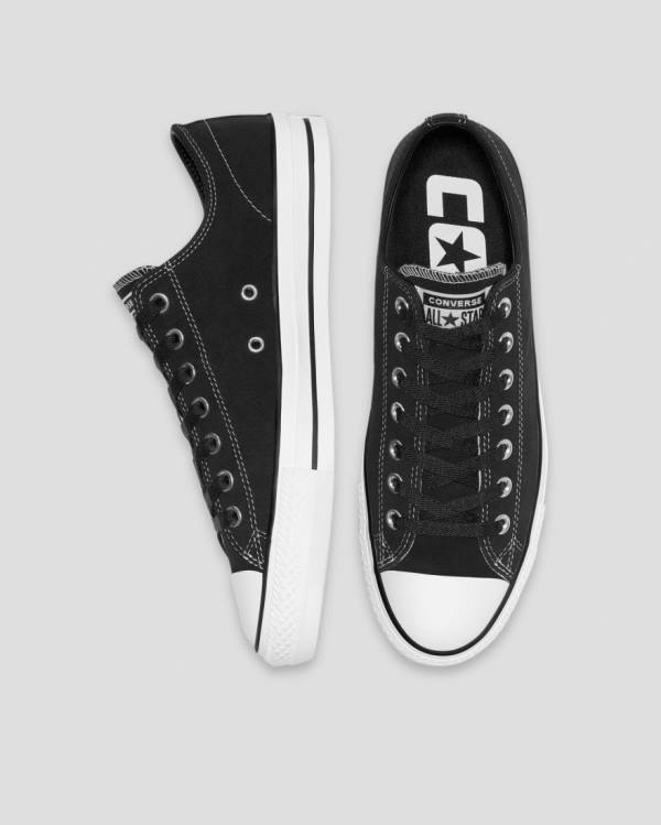 Converse Chuck Taylor All Star Pro Suede Nizke Superge Črna | CV-367OHZ