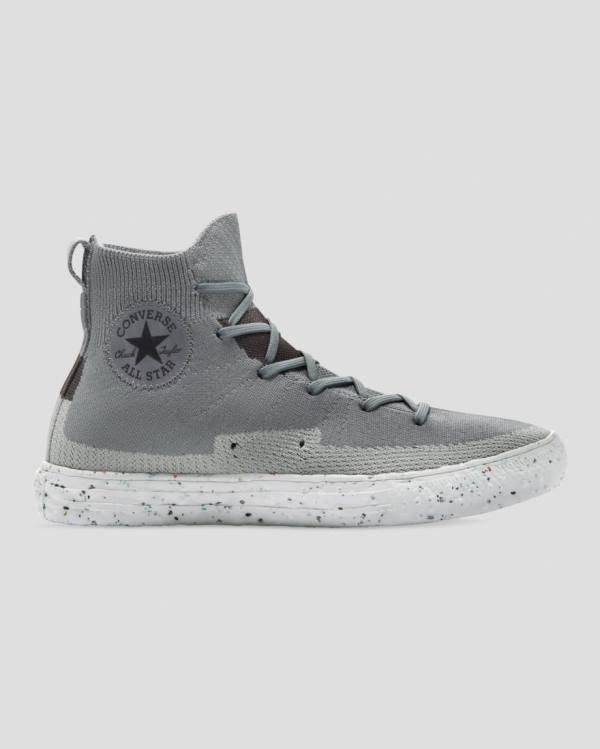 Converse Chuck Taylor All Star Renew Crater Knit Visoke Superge Siva | CV-274NFR