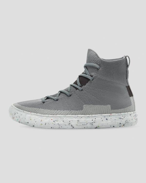 Converse Chuck Taylor All Star Renew Crater Knit Visoke Superge Siva | CV-583QRB