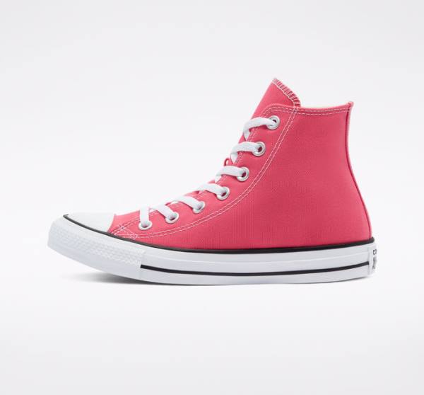 Converse Chuck Taylor All Star Seasonal Color Visoke Superge Roza | CV-290HFQ