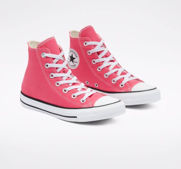 Converse Chuck Taylor All Star Seasonal Color Visoke Superge Roza | CV-290HFQ