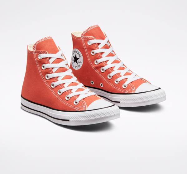 Converse Chuck Taylor All Star Seasonal Color Visoke Superge Oranžna | CV-543KCH