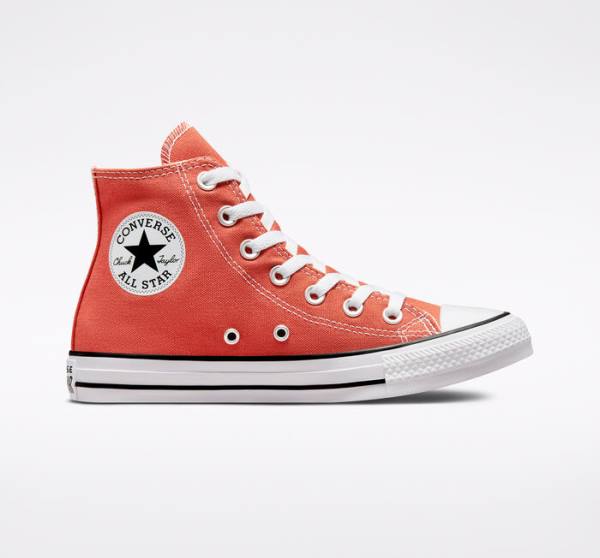 Converse Chuck Taylor All Star Seasonal Color Visoke Superge Oranžna | CV-543KCH