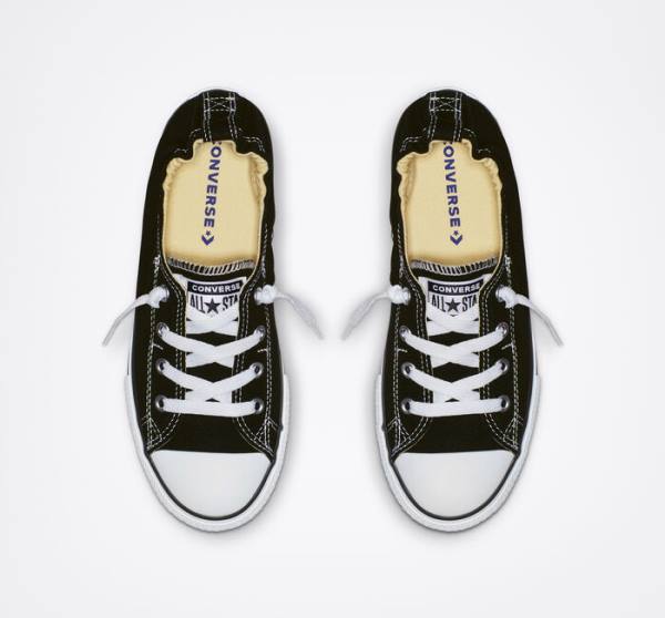 Converse Chuck Taylor All Star Shoreline Slip Nizke Superge Črna | CV-128HUB