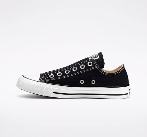 Converse Chuck Taylor All Star Slip Nizke Superge Črna / Bela | CV-126OGA