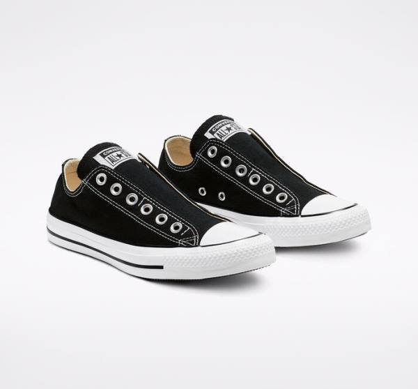 Converse Chuck Taylor All Star Slip Nizke Superge Črna / Bela | CV-126OGA