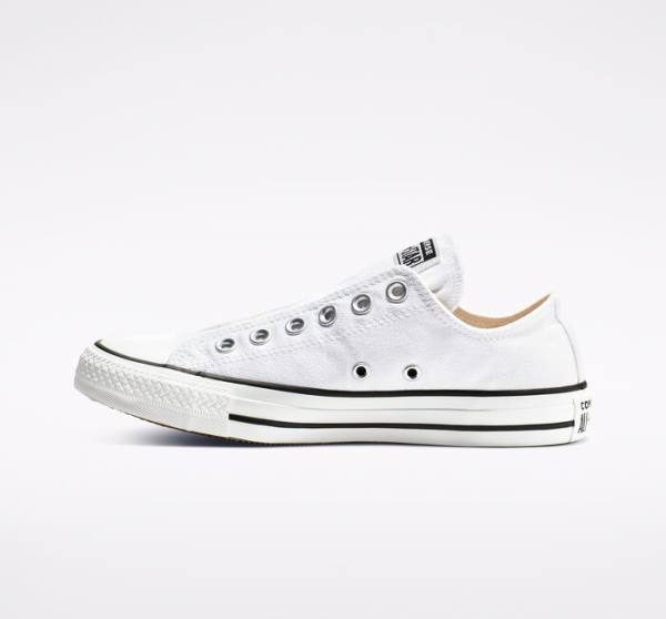 Converse Chuck Taylor All Star Slip Nizke Superge Bela / Črna / Bela | CV-523GPY