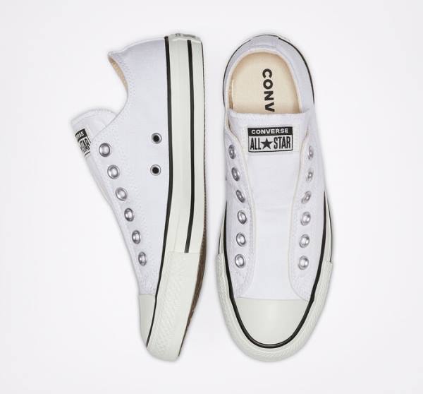 Converse Chuck Taylor All Star Slip Nizke Superge Bela / Črna / Bela | CV-523GPY