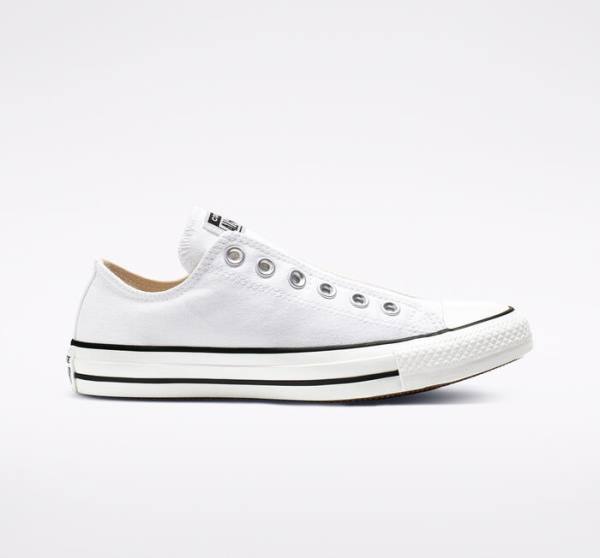 Converse Chuck Taylor All Star Slip Nizke Superge Bela / Črna / Bela | CV-523GPY