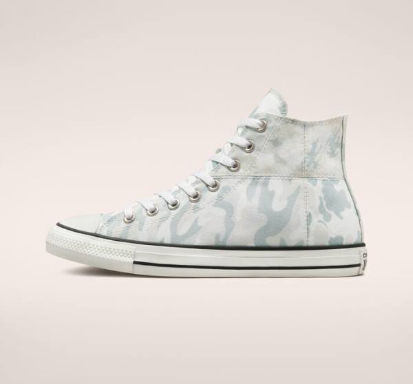 Converse Chuck Taylor All Star Split Panel Camo Visoke Superge Bela / Siva | CV-019USP