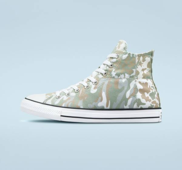 Converse Chuck Taylor All Star Split Panel Camo Visoke Superge Rjav | CV-842MHA