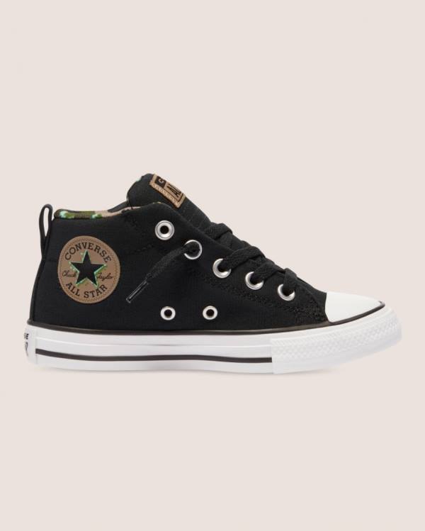 Converse Chuck Taylor All Star Street Digi Camo Visoke Superge Črna | CV-756KBI