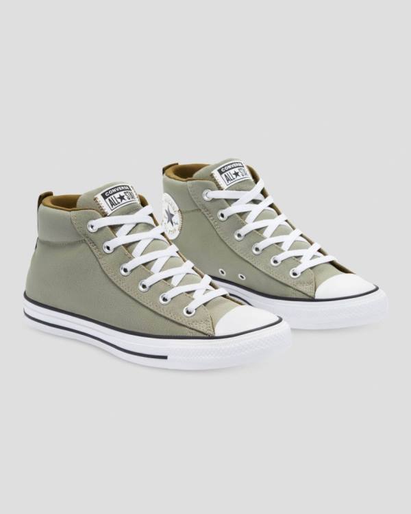 Converse Chuck Taylor All Star Street Light Field Surplus Visoke Superge Zelena | CV-483RDJ