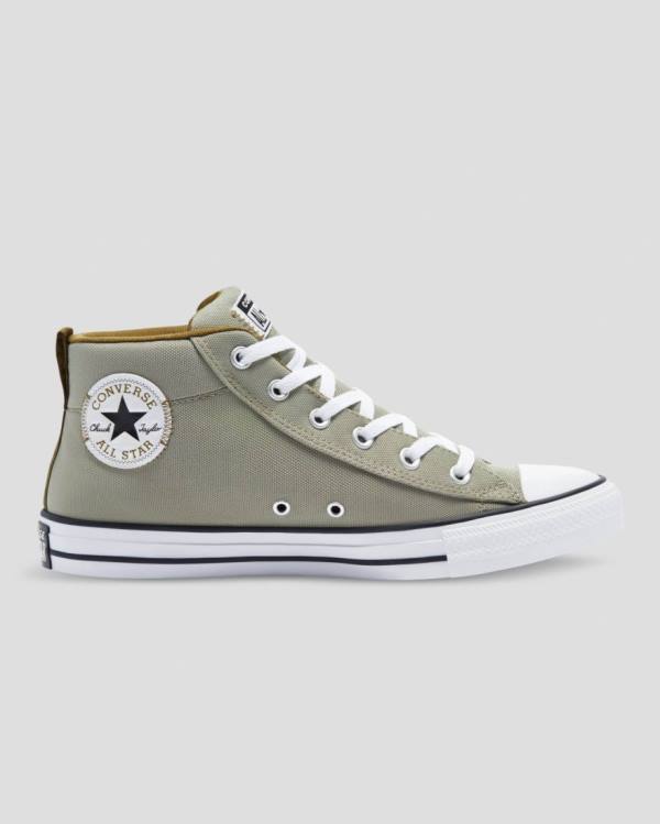 Converse Chuck Taylor All Star Street Light Field Surplus Visoke Superge Zelena | CV-483RDJ