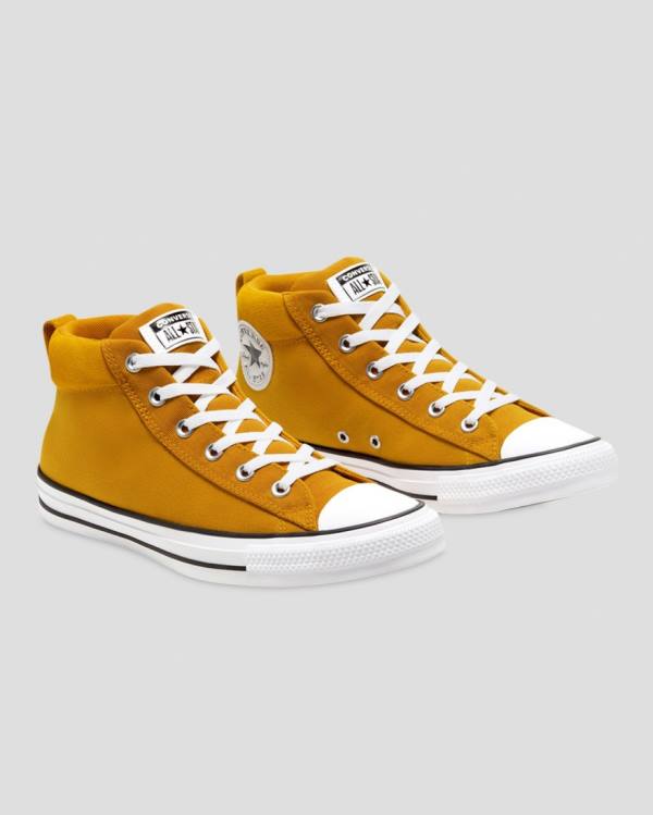 Converse Chuck Taylor All Star Street Mix And Match Visoke Superge Rumena | CV-452QXT