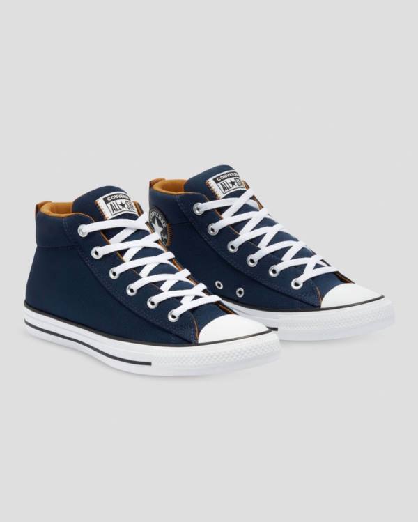 Converse Chuck Taylor All Star Street Visoke Superge Modra | CV-204WLP