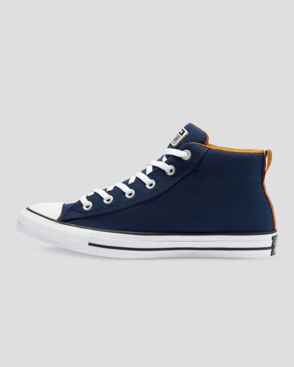 Converse Chuck Taylor All Star Street Visoke Superge Modra | CV-204WLP