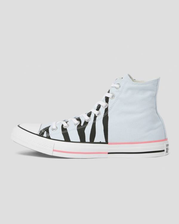 Converse Chuck Taylor All Star Sun Blocked Icon Print Visoke Superge Modra | CV-603MDJ