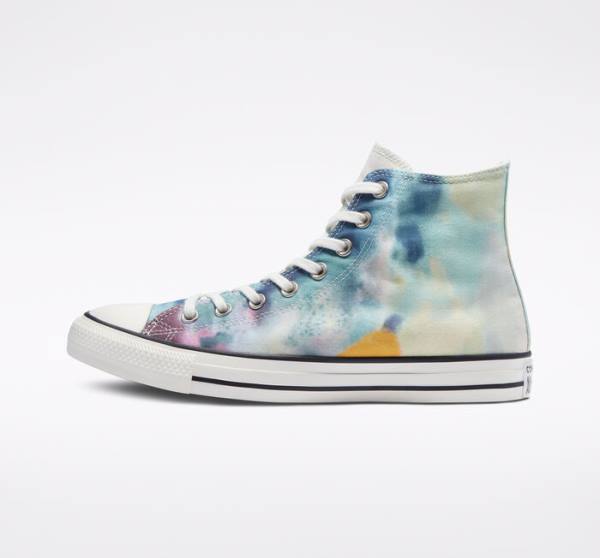 Converse Chuck Taylor All Star Tie-Dye Visoke Superge Večbarvni / Črna | CV-215FCK