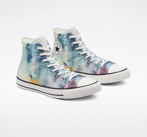 Converse Chuck Taylor All Star Tie-Dye Visoke Superge Večbarvni / Črna | CV-215FCK