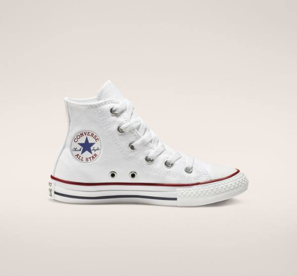 Converse Chuck Taylor All Star Visoke Superge Bela | CV-587XTC