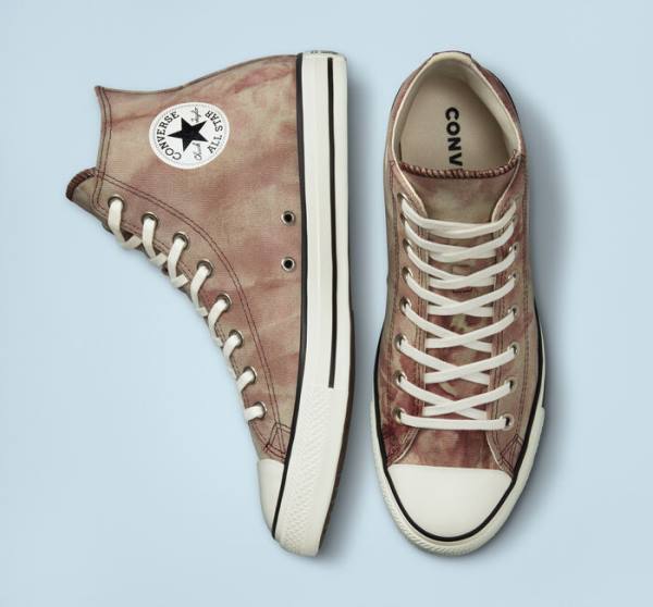 Converse Chuck Taylor All Star Washed Canvas Visoke Superge Črna | CV-065FWX