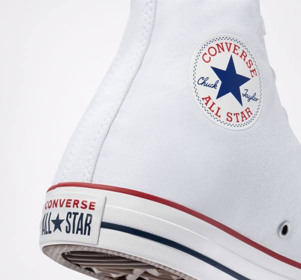 Converse Chuck Taylor All Star White Visoke Superge Bela | CV-305DLS