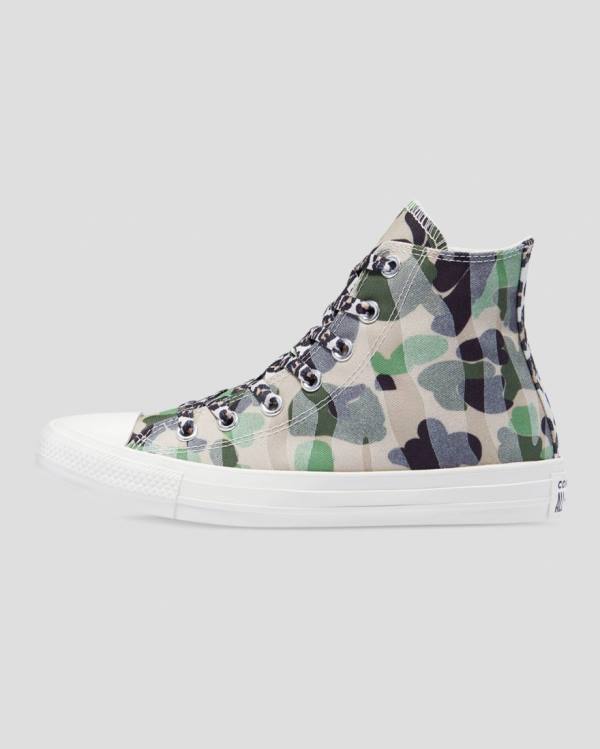 Converse Chuck Taylor Archive Print Visoke Superge Maskirni Vzorec | CV-692DMQ